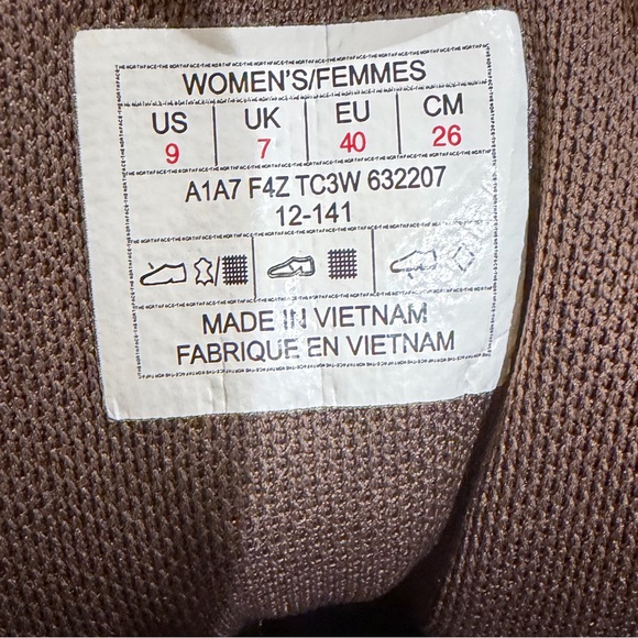 The North Face Brown and Yellow Outdoor/hiking Boots - Picture 2 of 7